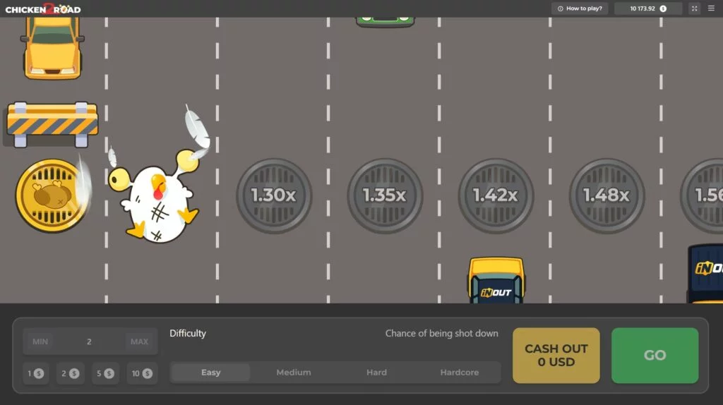 Chicken Road Demo Gratis - Interfaccia di gioco sicura